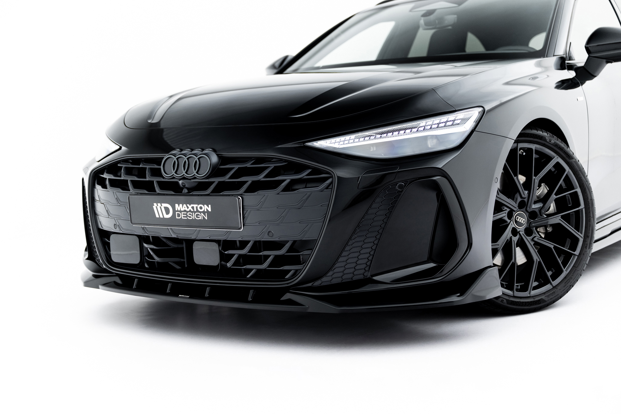FRONT SPLITTER V.2 SUITABLE FOR AUDI A6 S-LINE C9 – MAXTON DESIGN - 5