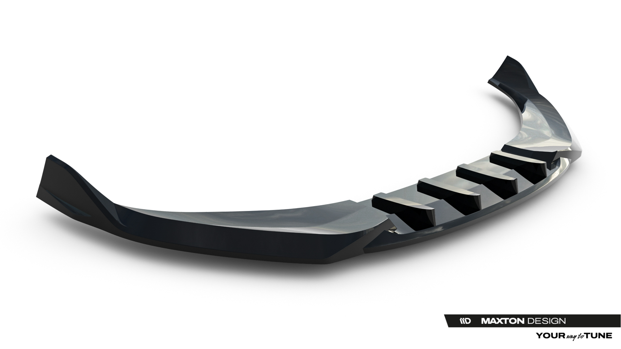 FRONT SPLITTER V.2 SUITABLE FOR AUDI A6 S-LINE C9 – MAXTON DESIGN - 2