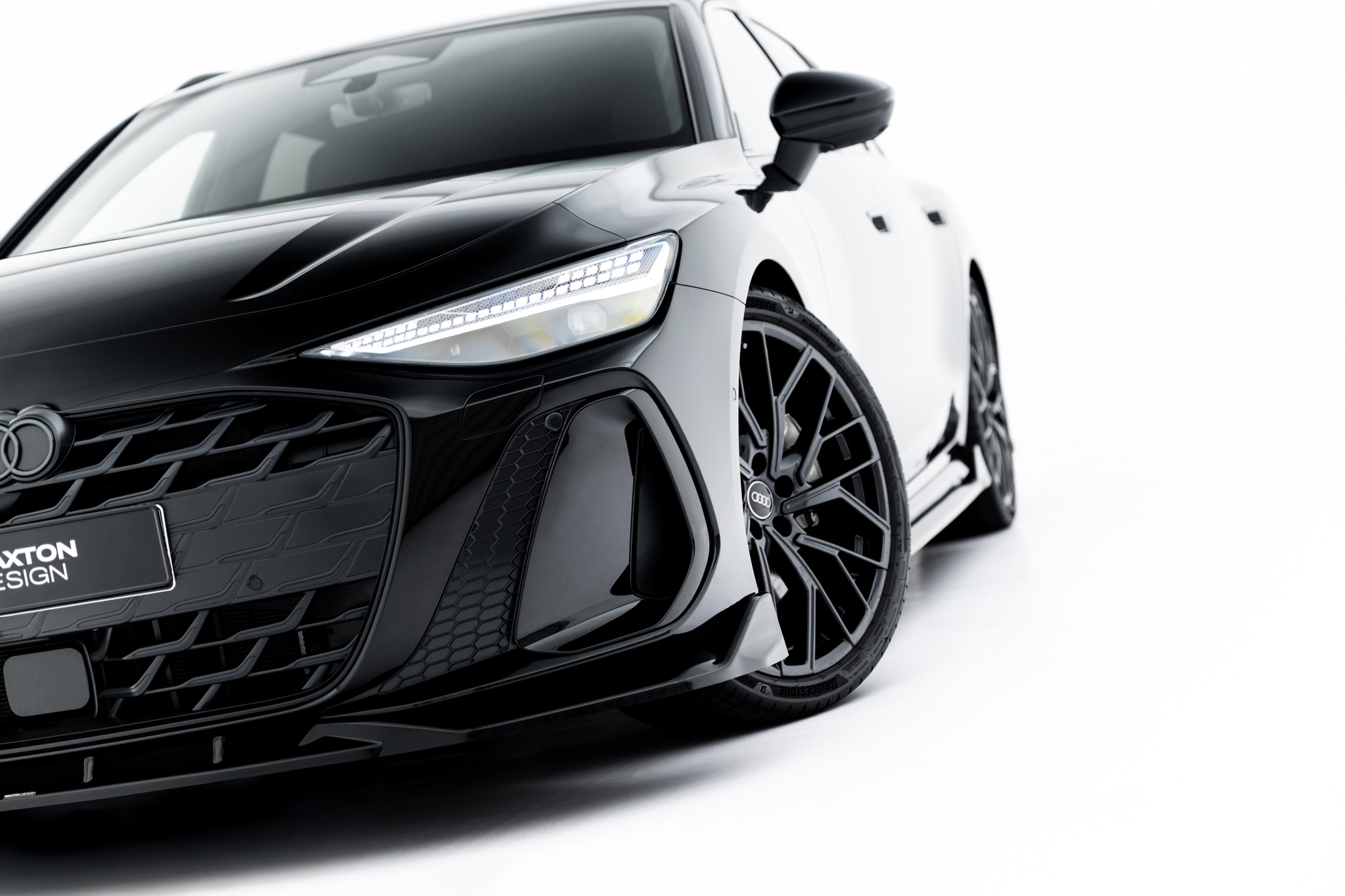 FRONT SPLITTER V.2 SUITABLE FOR AUDI A6 S-LINE C9 – MAXTON DESIGN - 4