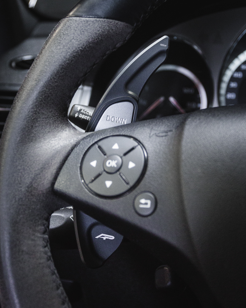 AGENCY POWER PADDLE SHIFTER EXTENSIONS SHADOW GRAY MERCEDES BENZ AMG - 2