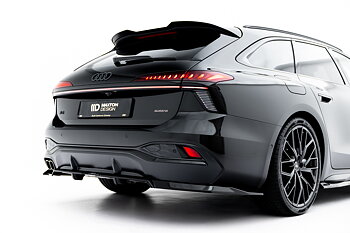 REAR SPLITTER (WITH VERTICAL BARS) V.1 SUITABLE FOR AUDI A6 S-LINE C9 – MAXTON DESIGN