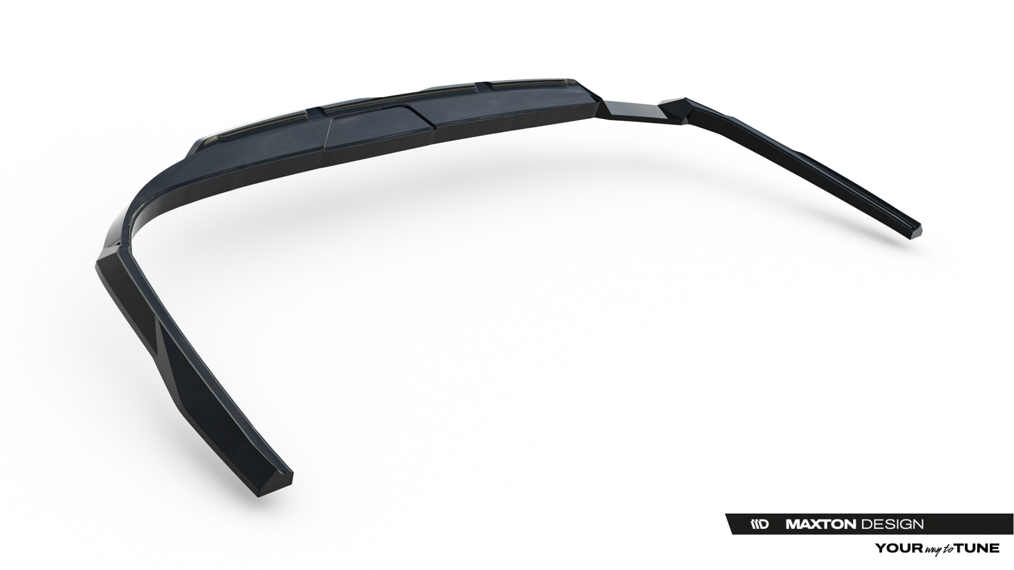 REAR SPLITTER (WITH VERTICAL BARS) V.1 SUITABLE FOR AUDI A6 S-LINE C9 – MAXTON DESIGN - 7
