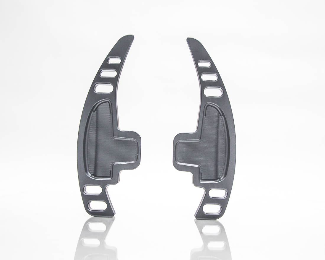 AGENCY POWER BIG BILLET PADDLE SHIFTER ADD-ONS SHADOW GRAY MERCEDES BENZ AMG - 5