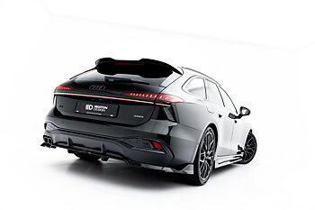REAR SPLITTER (WITH VERTICAL BARS) V.2 SUITABLE FOR AUDI A6 S-LINE C9 – MAXTON DESIGN