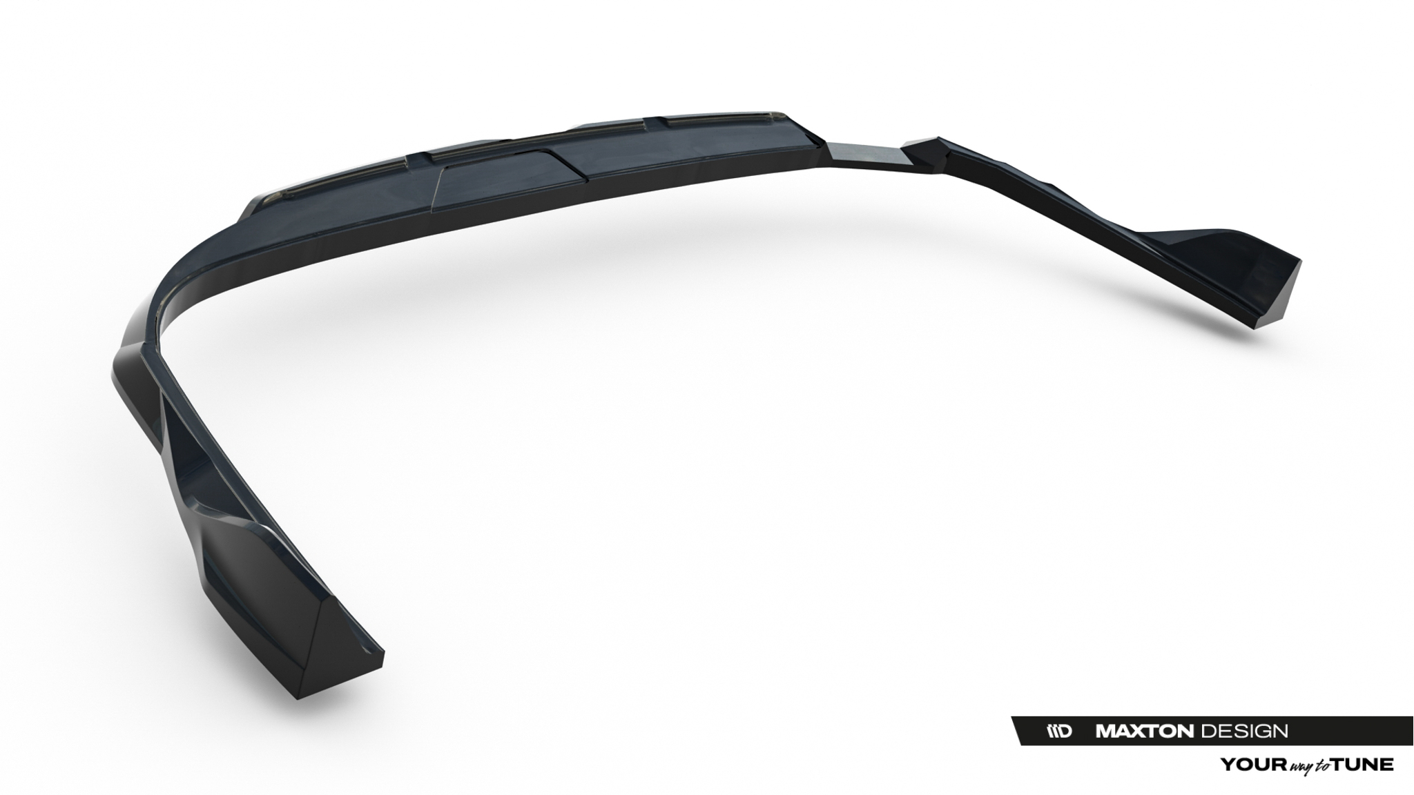 REAR SPLITTER (WITH VERTICAL BARS) V.2 SUITABLE FOR AUDI A6 S-LINE C9 – MAXTON DESIGN - 3