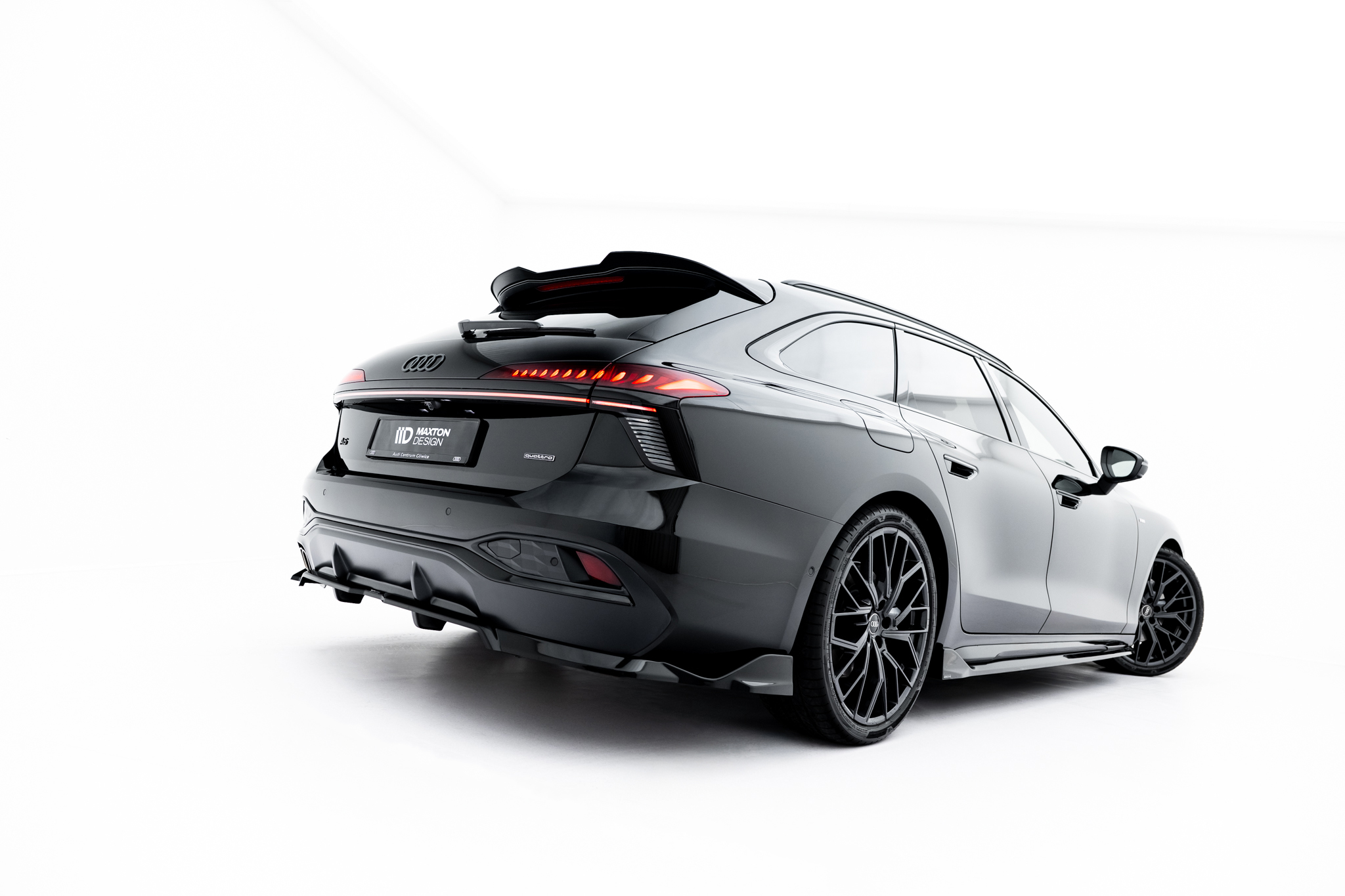 REAR SPLITTER (WITH VERTICAL BARS) V.2 SUITABLE FOR AUDI A6 S-LINE C9 – MAXTON DESIGN - 7