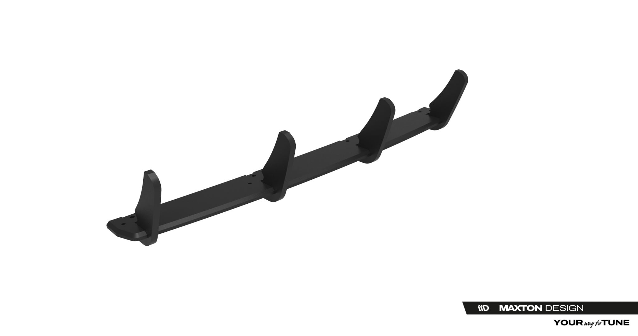 STREET PRO REAR DIFFUSER SUITABLE FOR MERCEDES-BENZ A AMG-LINE W176 – MAXTON DESIGN - 2