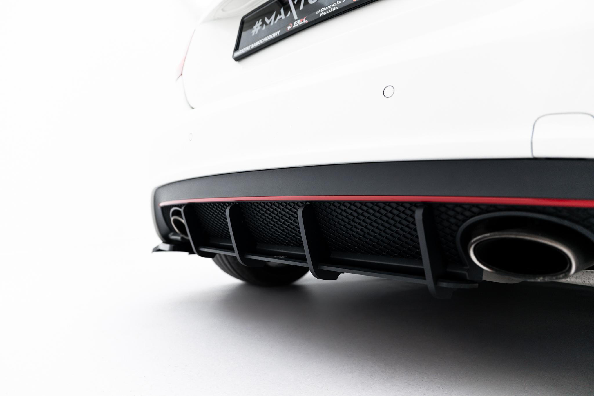 STREET PRO REAR DIFFUSER SUITABLE FOR MERCEDES-BENZ A AMG-LINE W176 – MAXTON DESIGN - 5