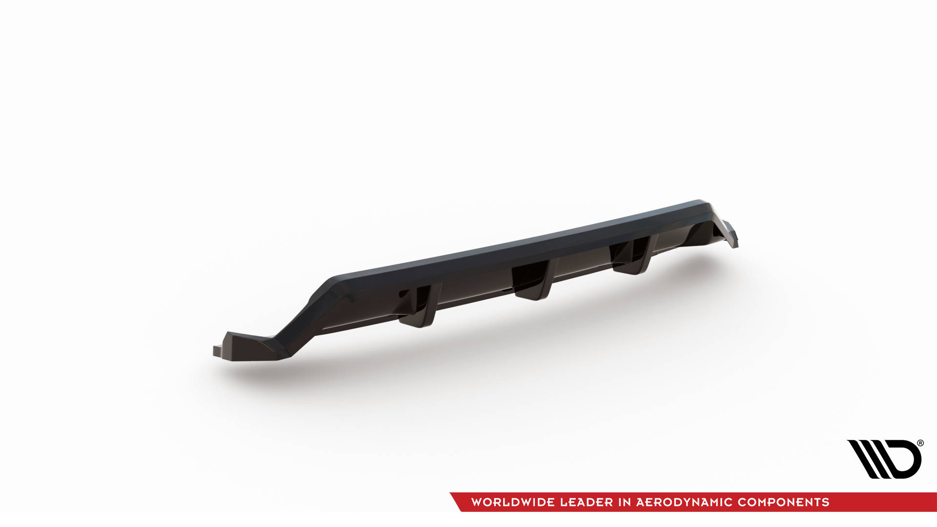 Central Rear Splitter (Vertical Bars) BMW X3 M-Pack G01 Facelift - 5