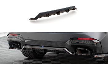 Central Rear Splitter (Vertical Bars) BMW X3 M-Pack G01 Facelift