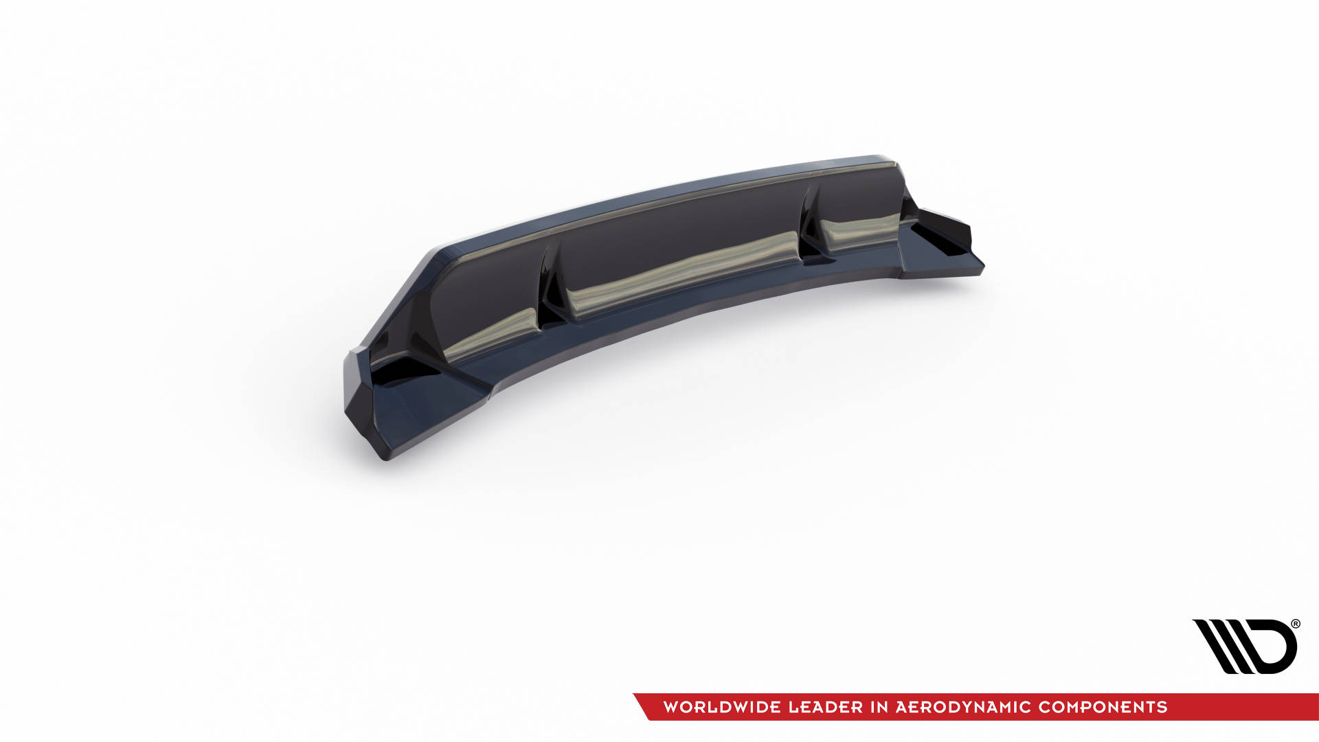 Central Rear Splitter (Vertical Bars) BMW X3 M-Pack G01 Facelift - 6