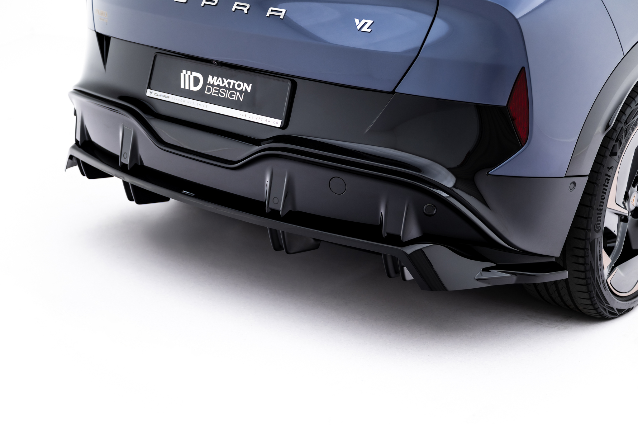 REAR SPLITTER (WITH VERTICAL BARS) SUITABLE FOR CUPRA TAVASCAN MK1 – MAXTON DESIGN