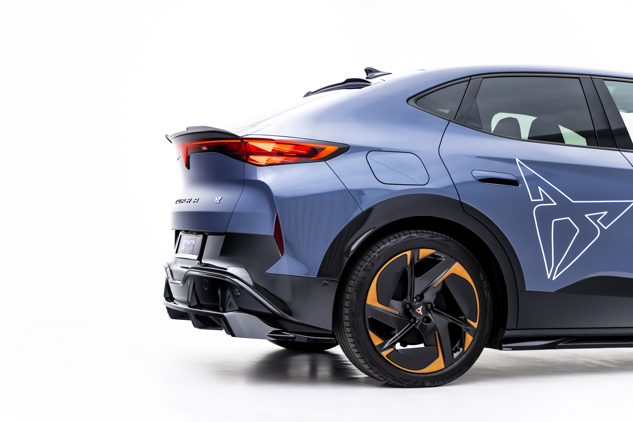 REAR SPLITTER (WITH VERTICAL BARS) SUITABLE FOR CUPRA TAVASCAN MK1 – MAXTON DESIGN - 6