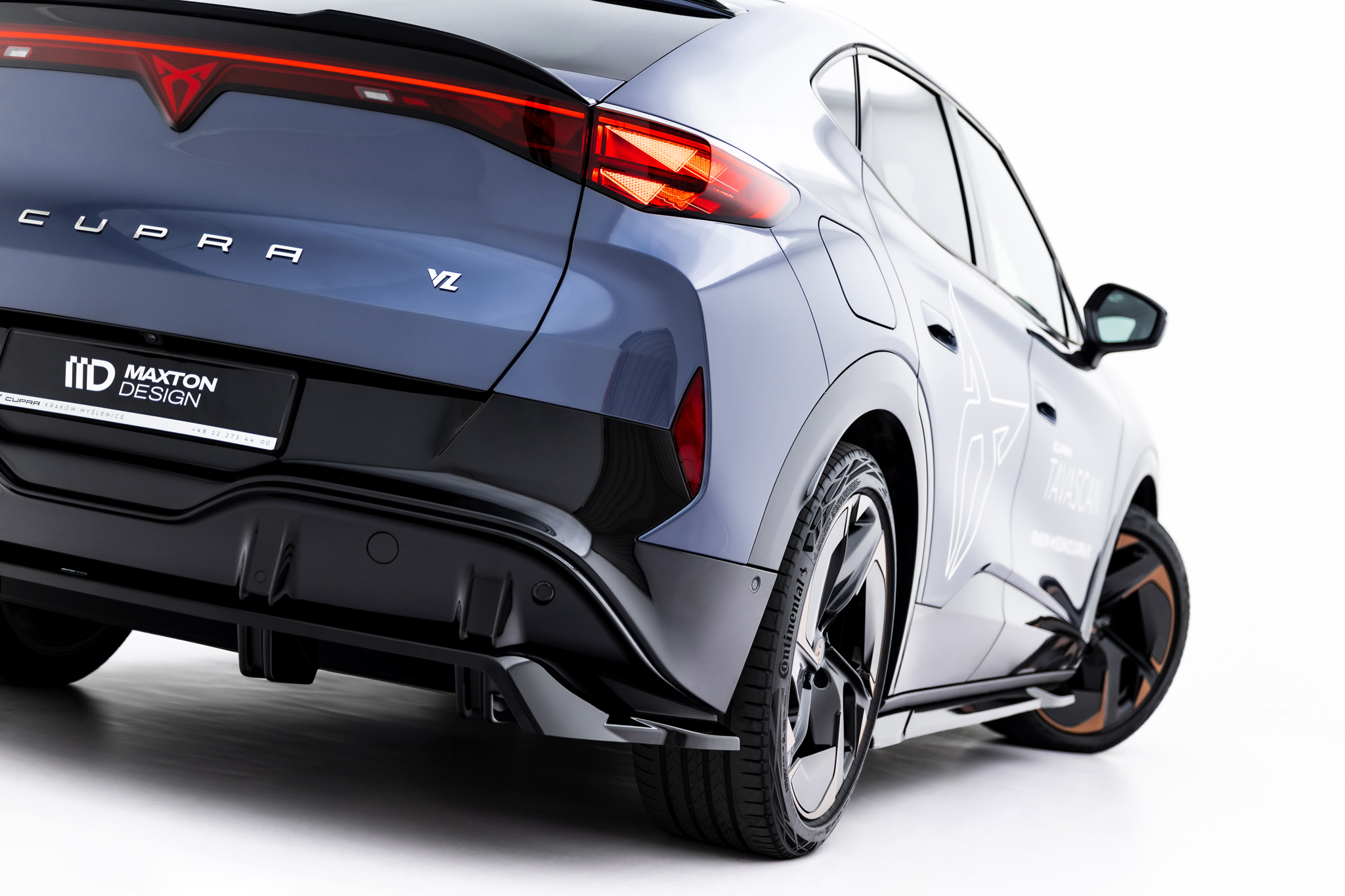 REAR SPLITTER (WITH VERTICAL BARS) SUITABLE FOR CUPRA TAVASCAN MK1 – MAXTON DESIGN - 5