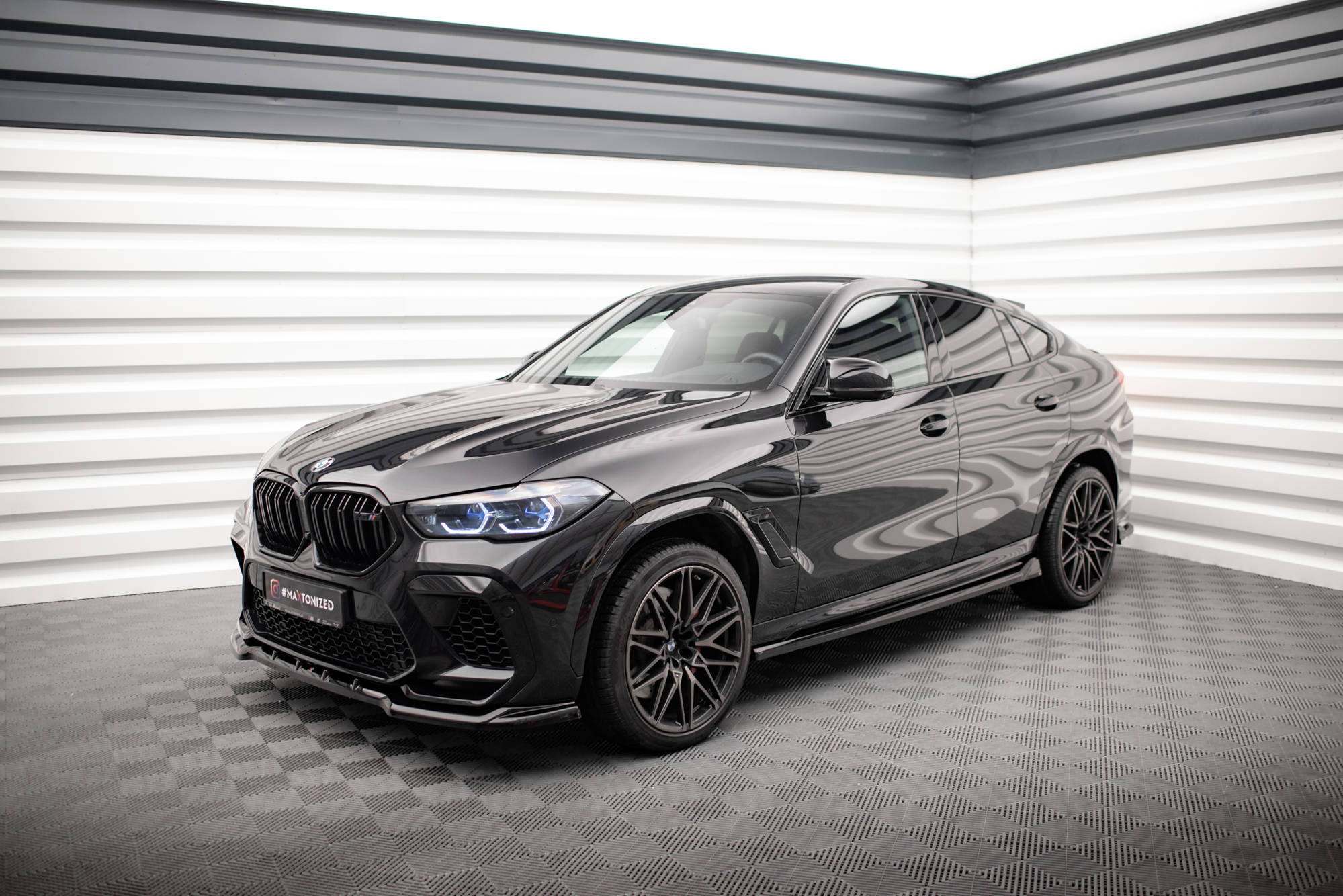 Side Skirts Diffusers BMW X6 M F96 / X6 M-Pack G06 - 3