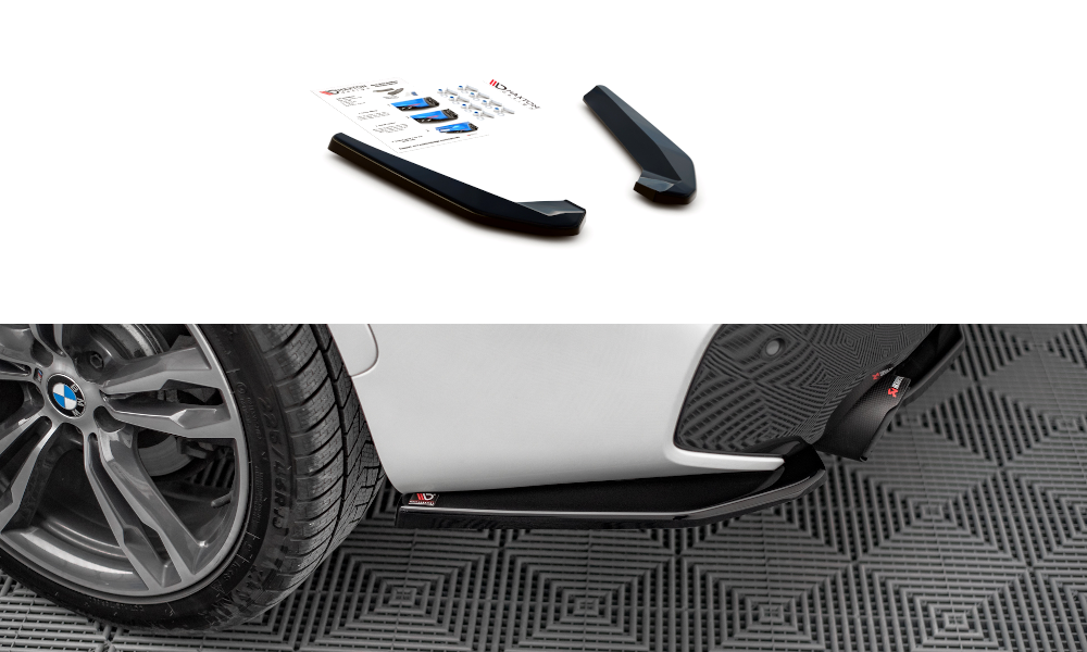 Rear Side Splitters BMW X1 M-Pack F48 (2015-2019)