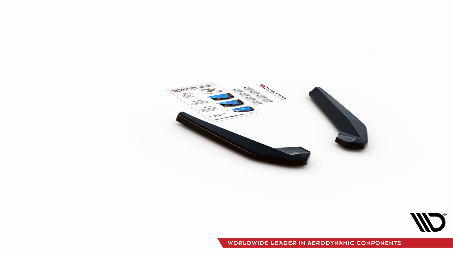 Rear Side Splitters BMW X1 M-Pack F48 (2015-2019) - 5