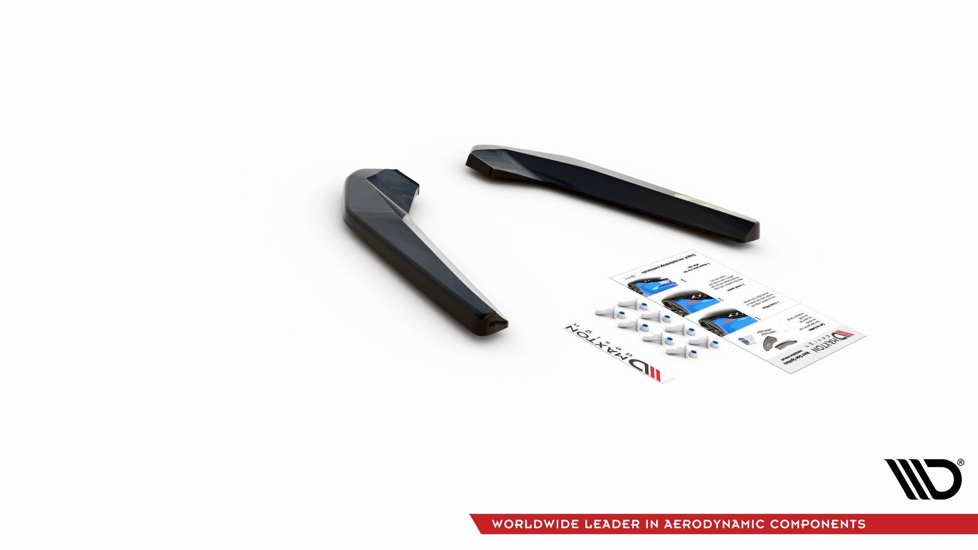 Rear Side Splitters BMW X1 M-Pack F48 (2015-2019) - 6