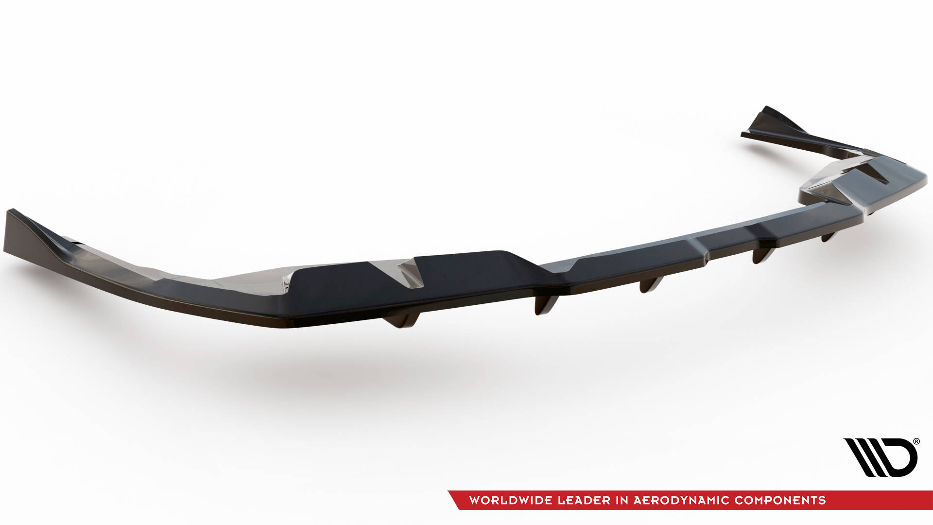 Central Rear Splitter (Vertical Bars) V.2 BMW i4 M-Pack G26 - 6