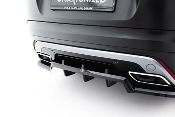 REAR SPLITTER (WITH VERTICAL BARS) V.3 SUITABLE FOR LAND ROVER RANGE ROVER VELAR R-DYNAMIC MK1 – MAXTON DESIGN