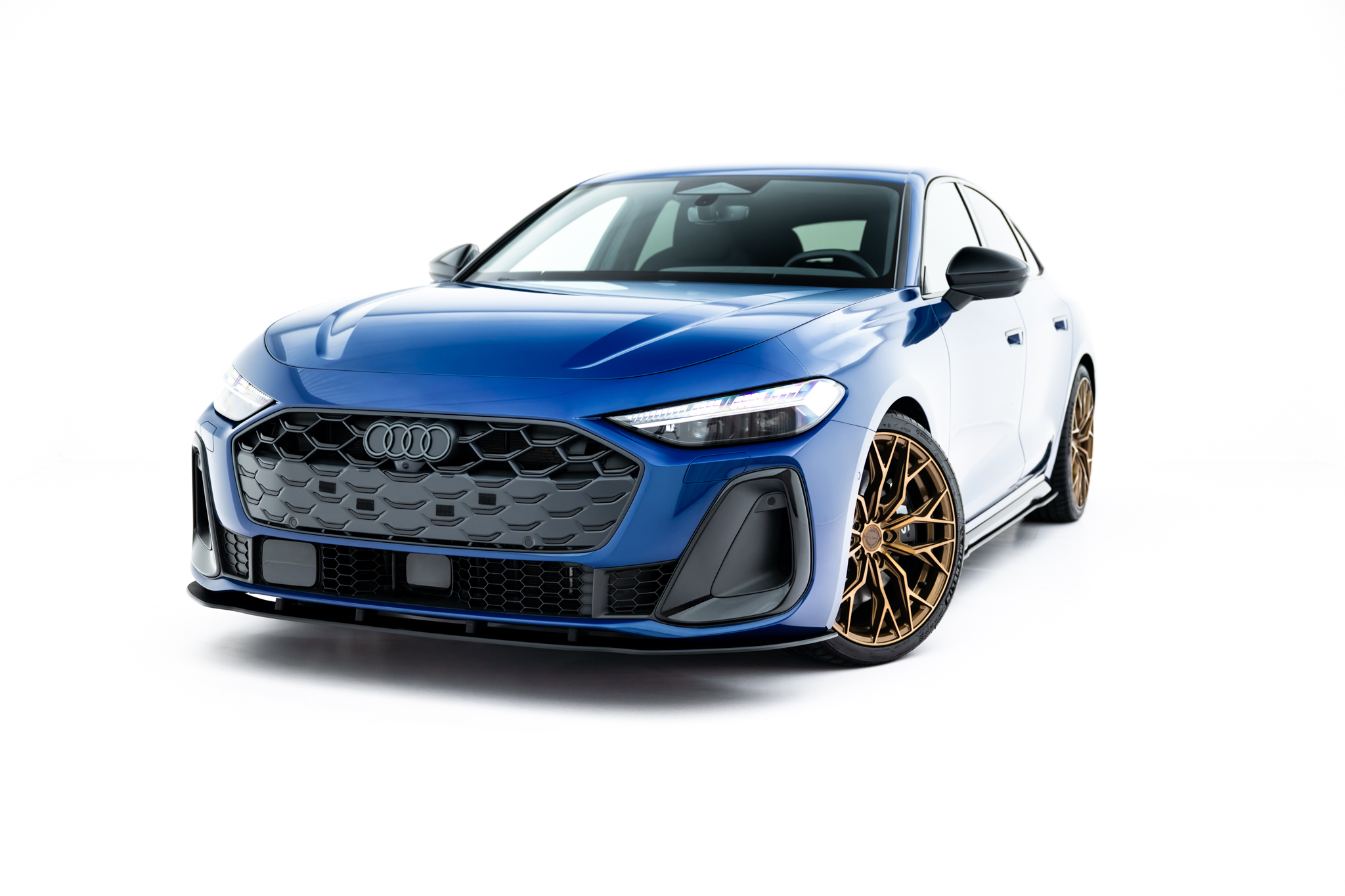 STREET PRO FRONT SPLITTER SUITABLE FOR AUDI A5 S-LINE / S5 SEDAN / AVANT B10 – MAXTON DESIGN - 9
