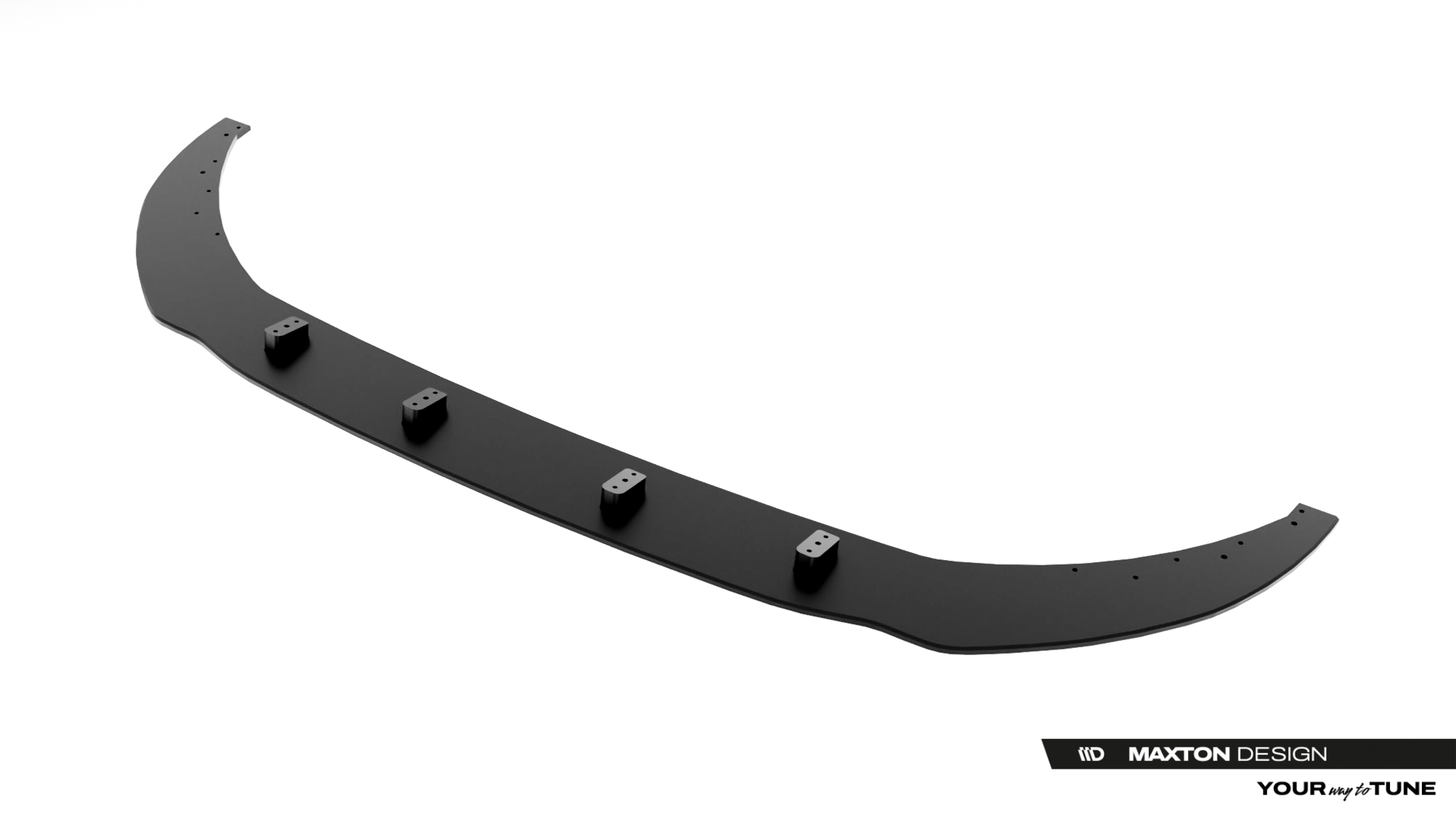 STREET PRO FRONT SPLITTER SUITABLE FOR AUDI A5 S-LINE / S5 SEDAN / AVANT B10 – MAXTON DESIGN - 6