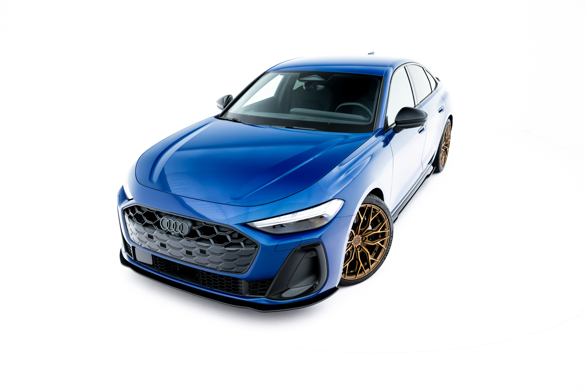 STREET PRO FRONT SPLITTER SUITABLE FOR AUDI A5 S-LINE / S5 SEDAN / AVANT B10 – MAXTON DESIGN - 8
