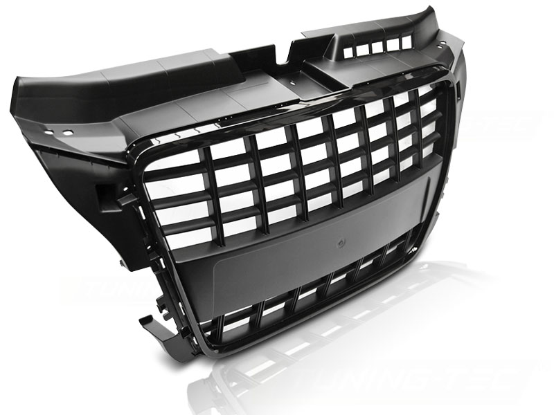 GRILL SPORT BLANK SVART TILL AUDI A3 2008-2012