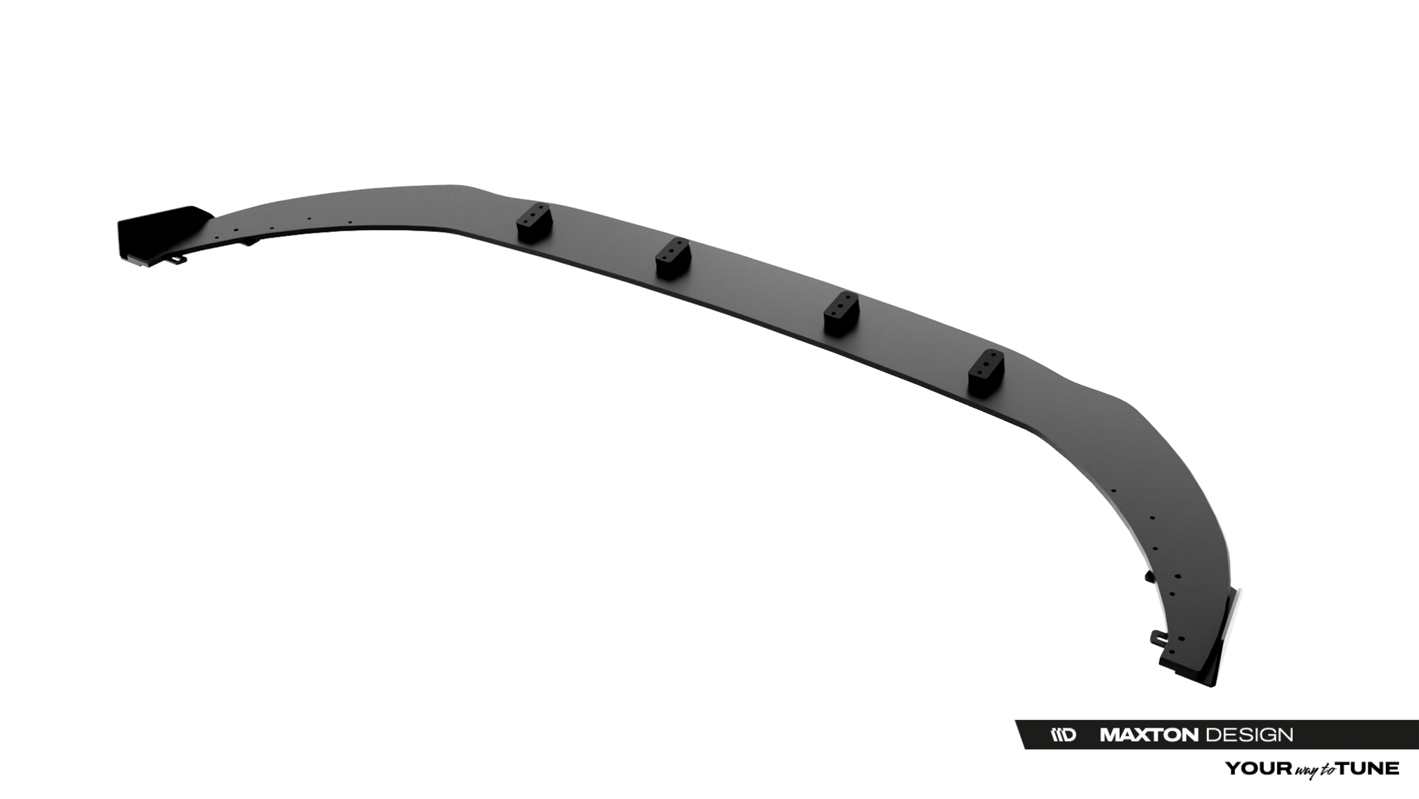 STREET PRO FRONT SPLITTER + FLAPS SUITABLE FOR AUDI A5 S-LINE / S5 SEDAN / AVANT B10 – MAXTON DESIGN - 9