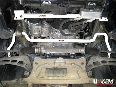 BMW E85 Z4 2.5 02+ ULTRARACING 2-POINT FRONT LOWER TIEBAR