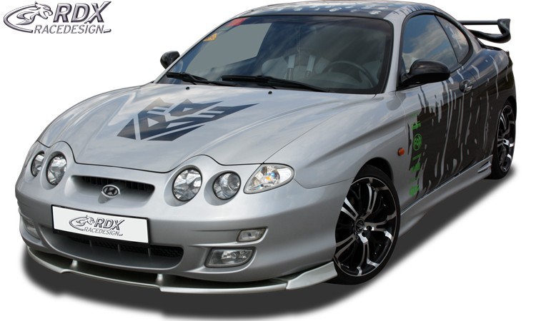 FRONT SPOILER VARIO-X HYUNDAI COUPE RD 1999-2002 FRONT LIP SPLITTER - 2