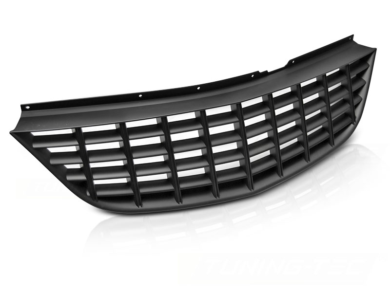 GRILL OPEL CORSA D 2006-2010 SVART MATT