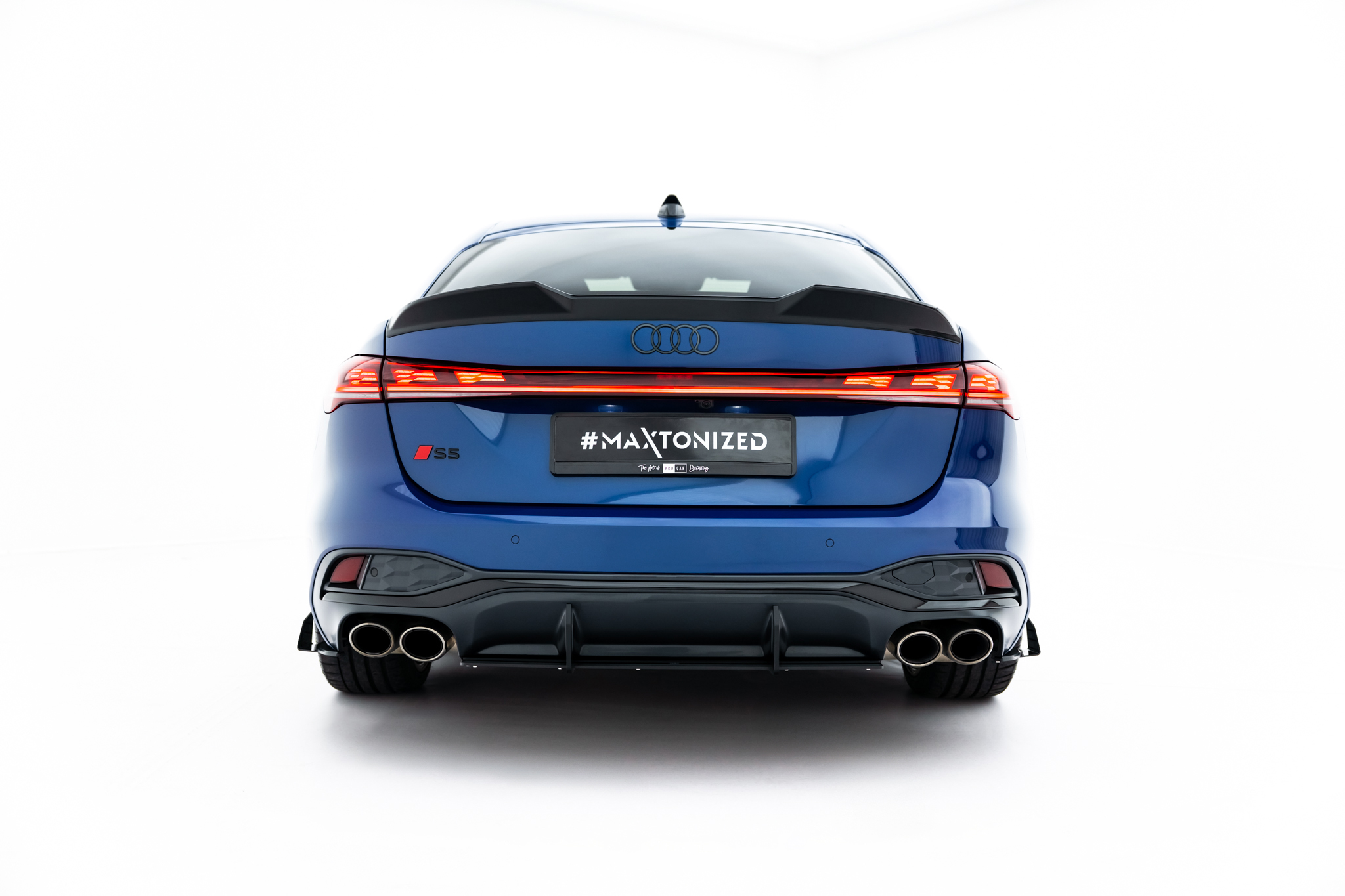 STREET PRO REAR DIFFUSER SUITABLE FOR AUDI S5 SEDAN / AVANT B10 – MAXTON DESIGN - 3