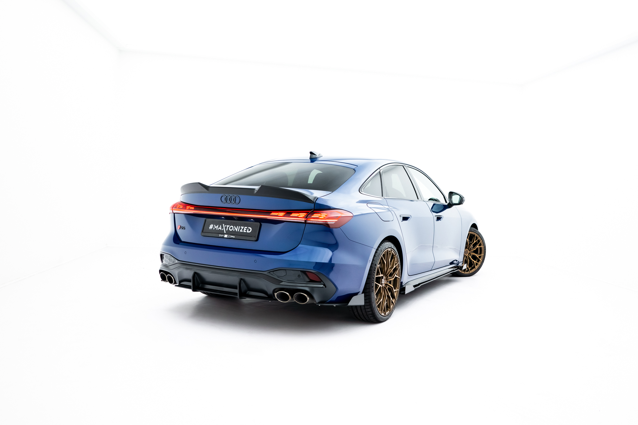 STREET PRO REAR DIFFUSER SUITABLE FOR AUDI S5 SEDAN / AVANT B10 – MAXTON DESIGN