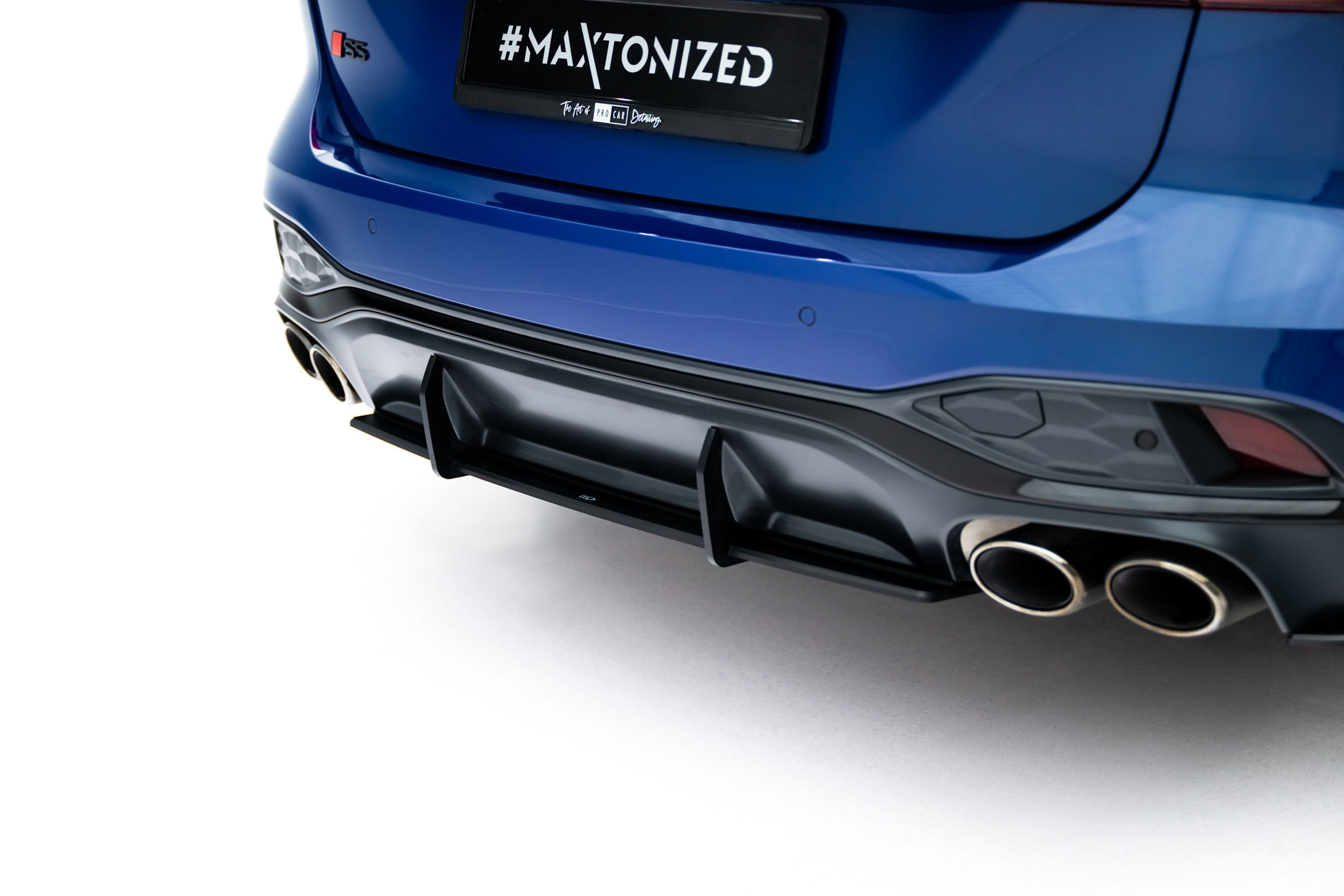 STREET PRO REAR DIFFUSER SUITABLE FOR AUDI S5 SEDAN / AVANT B10 – MAXTON DESIGN - 4