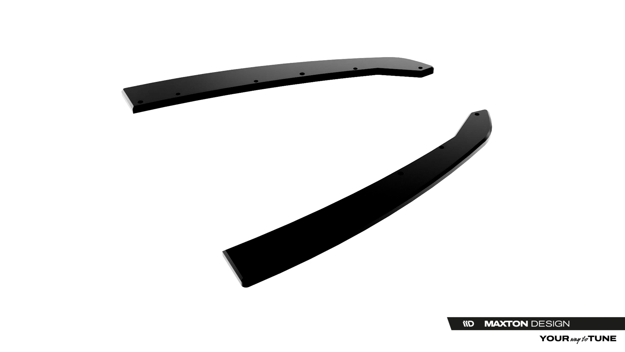 STREET PRO REAR SIDE SPLITTERS SUITABLE FOR AUDI S5 SEDAN / AVANT B10 – MAXTON DESIGN - 3