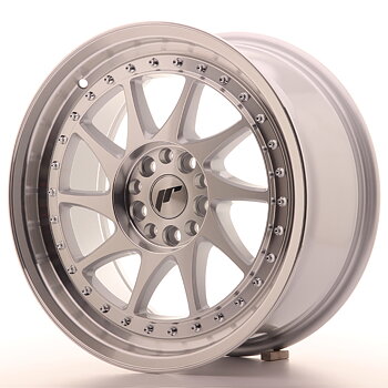 JAPAN RACING JR26 17X8 ET35 5X100/114 MACHINED SIL