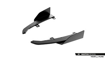 STREET PRO REAR SIDE SPLITTERS + FLAPS SUITABLE FOR AUDI S5 SEDAN / AVANT B10 – MAXTON DESIGN