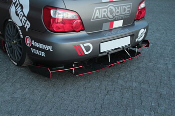 REAR DIFFUSER SUBARU IMPREZA WRX STI (BLOBEYE)