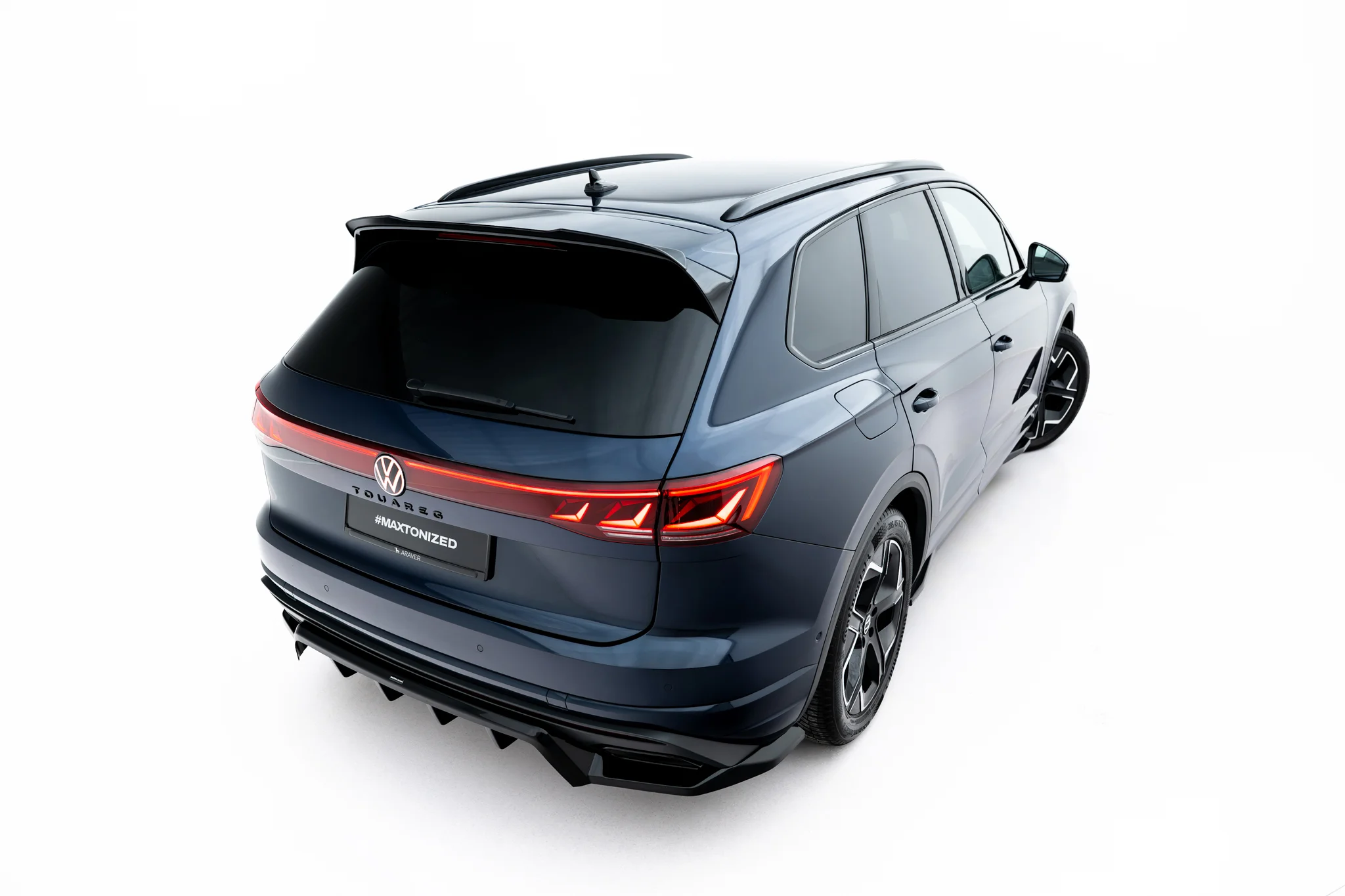 SPOILER CAP SUITABLE FOR VOLKSWAGEN TOUAREG ELEGANCE MK3 FACELIFT – MAXTON DESIGN - 3