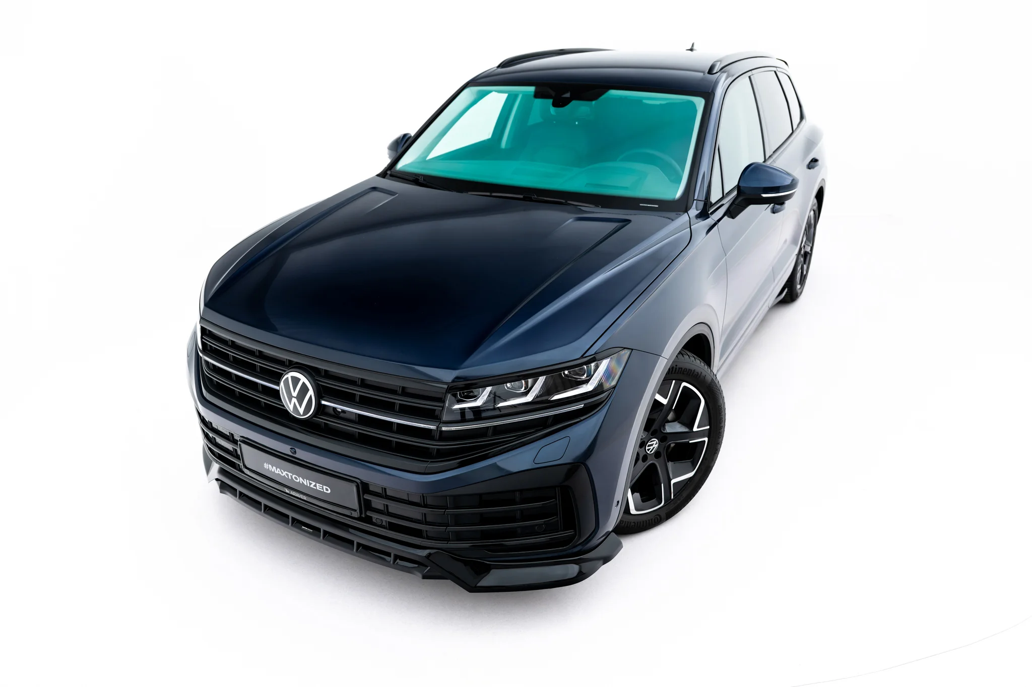FRONT SPLITTER SUITABLE FOR VOLKSWAGEN TOUAREG ELEGANCE MK3 FACELIFT – MAXTON DESIGN - 7