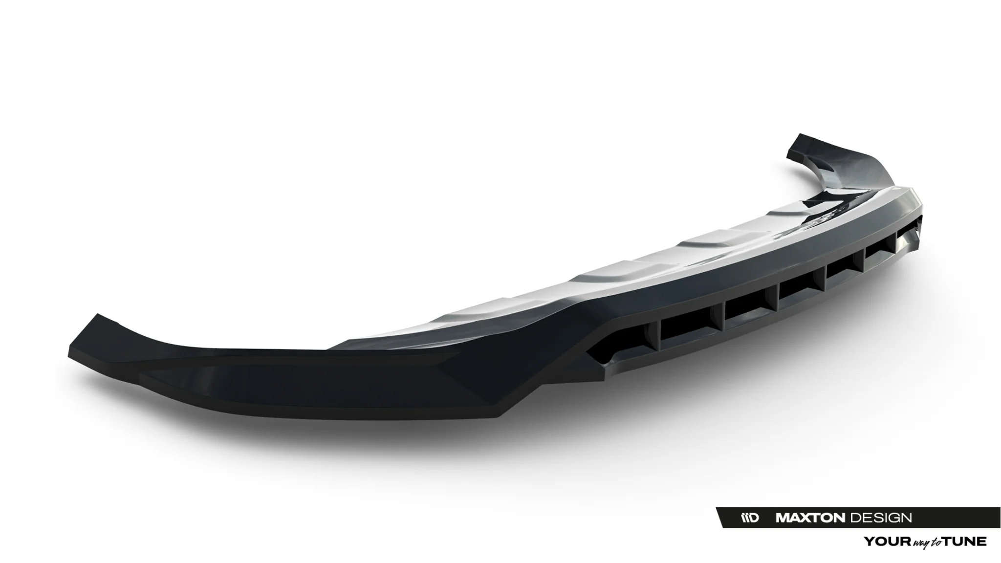 FRONT SPLITTER SUITABLE FOR VOLKSWAGEN TOUAREG ELEGANCE MK3 FACELIFT – MAXTON DESIGN - 5