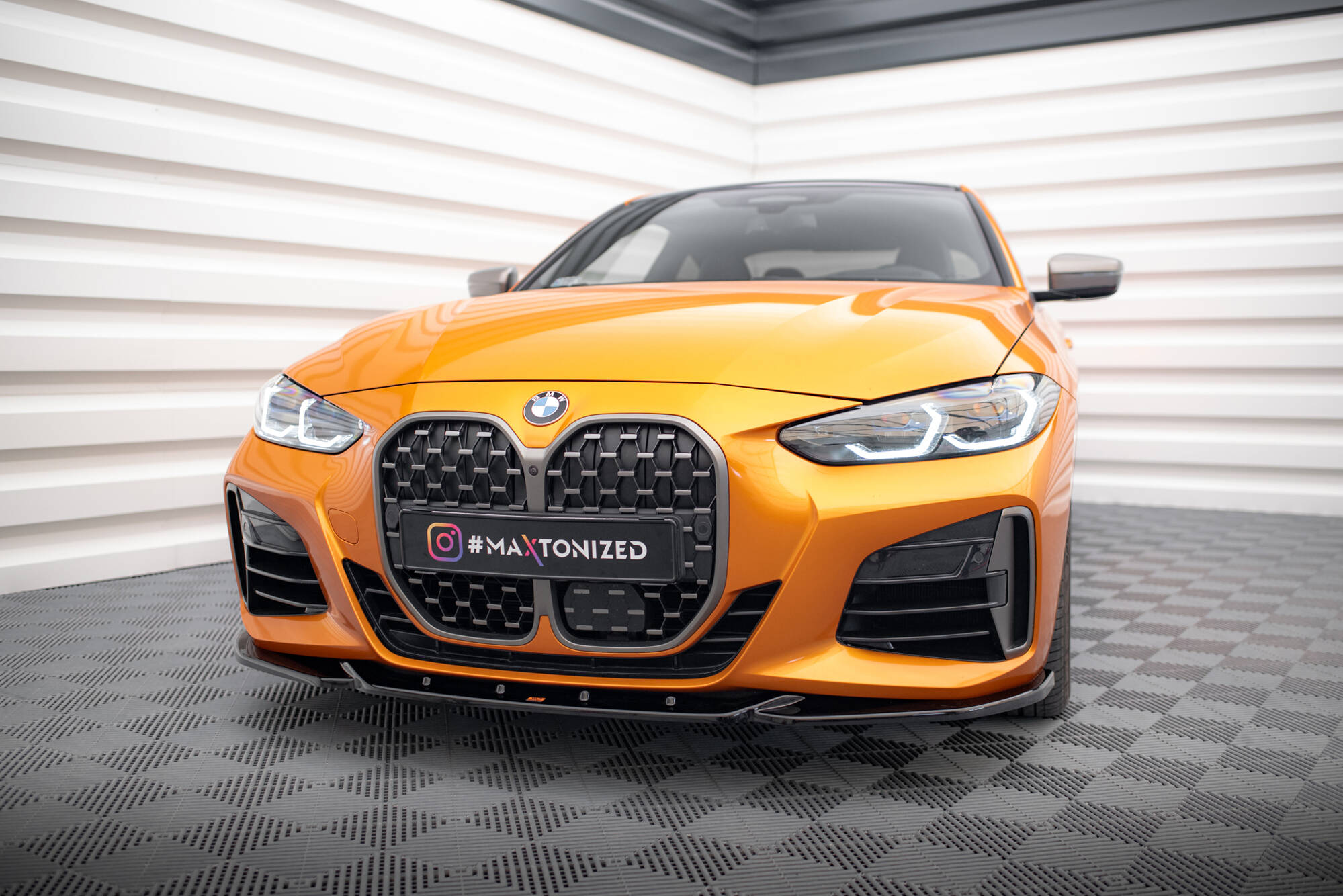 Front Splitter V.4 BMW 4 M-Pack / M440i G22 / G23 - 4