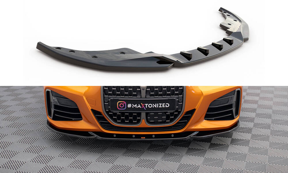 Front Splitter V.4 BMW 4 M-Pack / M440i G22 / G23