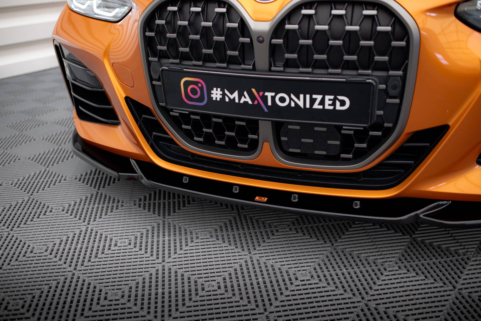 Front Splitter V.4 BMW 4 M-Pack / M440i G22 / G23 - 3
