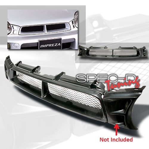 SUBARU IMPREZA 01+ ABS GRILL [SIX]