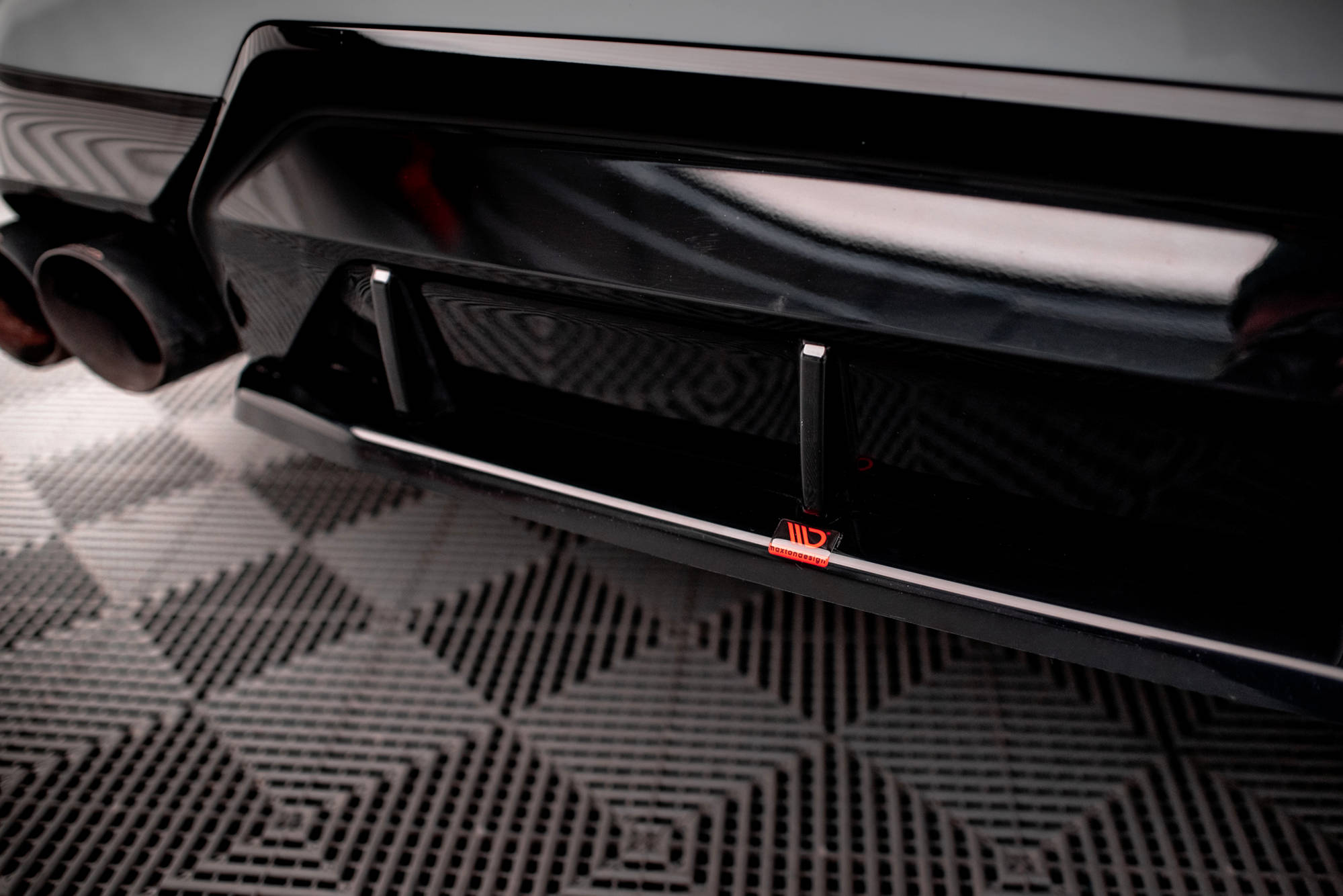 Central Rear Splitter BMW 2 Coupe M240i G42 - 3