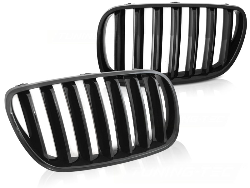 GRILL BLANK SVART TILL BMW X3 E83 LCI 2006-2010