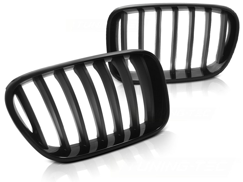 GRILL BLANK SVART-SVART MATT TILL BMW X3 F25 2010-2014
