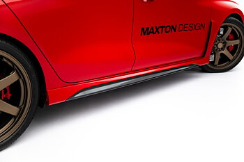 PREPREG CARBON FIBER SIDE SKIRTS V.2 SUITABLE FOR AUDI RS3 SEDAN / SPORTBACK 8Y / 8Y FACELIFT – MAXTON DESIGN